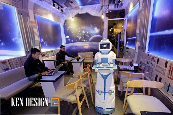 Thời đại công nghệ 4.0 - Quán cafe Việt đã có robot phục vụ!